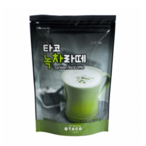 타코 녹차 라떼 500g, 1개, 1개입