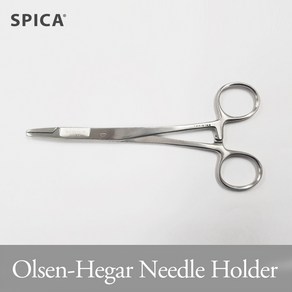 스피카 의료용 올슨 니들홀더 Needle holde 겸자가위, 1개, S8-15 (14cm)