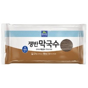 (수찬몰) 면사랑 쟁반 막국수(냉동)(2kg) 6개묶음, 6개, 2kg