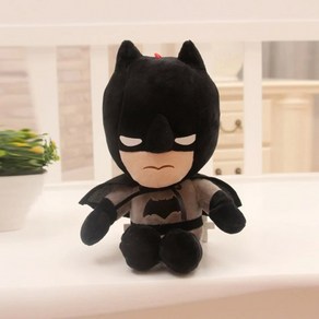 스파이더맨 봉제 인형 장난감 만화 대형 아동 천 베개 어린이 크리스마스 선물 20 30cm, Batman 27cm, 1개