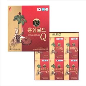 개성상인 홍삼골드 큐 - GAESEONG MERCHANT RED GINSENG GOLD Q, 30개, 50ml