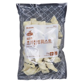 쉐프원 초코칩트위스트 생지 1kg ( 40g x 25개) 1봉, 1개