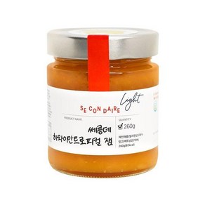 [쎄콩데] 저칼로리 Light 하와이안트로피컬 잼, 1개