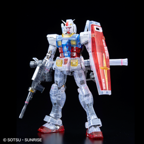 반다이 MG 건담 3.0 RX-78-2 클리어 칼라 건담베이스 한정판, 1개