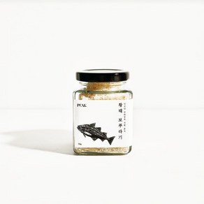  피크 제주 PEAK JEJU  황태 보푸라기 임금님 수라상의 귀한 음식 천연 조미료 어린이 간식 황태포 황태가루 밥 반찬 주먹밥 후리가케 [원산지:상세설명에 표시], 1개, 50g