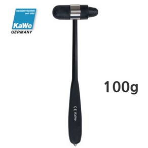 신경외과 타진기 가베 의료용해머 100g 검정 KAWE, 100g 22cm, 1개