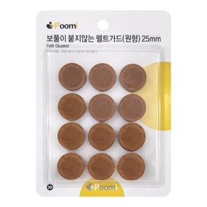 디앤데코 보풀이 붙지않는 데코보드 원형 25mm*24P 완제품 1개