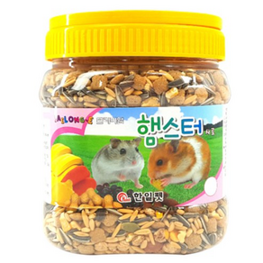 한일펫 프리미엄 햄스터사료, 800g, 3개