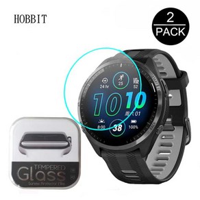 Garmin Forerunner 965 265 265S SmartWatch 2.5D 클리어 글래스 화면 보호 필름 9H 강화 유리 2 개