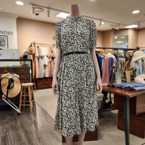 BCBG [올앤선드리] 코렐라 PRINT OP 원피스 _ A4M4O615 55 [NAVY]