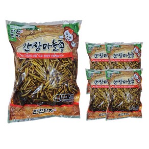 반찬단지 간장마늘쫑 4kg