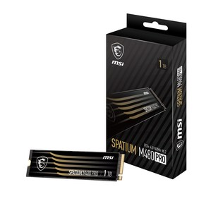 MSI Gaming SPATIUM M480 PRO PCIe 4.0 NVMe M.2 1TB Intenal SSD (PCIe Gen4 NVMe 1.4 M.2 2280 Read