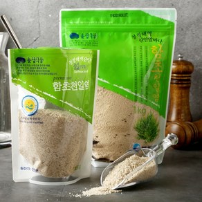 [솔섬식품]신안솔섬 프리미엄 함초 천일염 (150g 450g 1kg), 1개, 150g