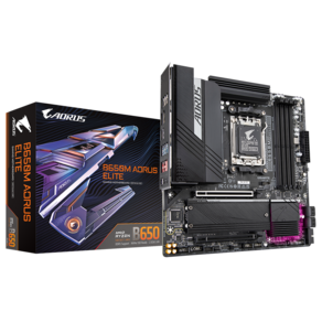 GIGABYTE 기가바이트 AMD라이젠 B650M AORUS ELITE DDR5 D5 AM5 DP HDMI TYPE-C