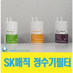 SK매직 WPU-A700C 정수기필터 호환 1년치관리세트 (3+1+1) 최고급형, 1회분(1+1+1)