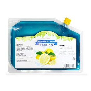 쥬피터 블루레몬 시럽 리필형 1kg