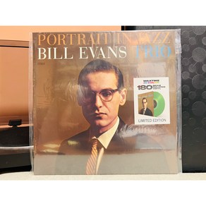 빌 에반스 Bill Evans Portrait In Jazz LP (투명그린컬러/미개봉)