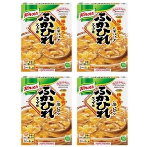 Ajinomoto 아지노모토 크노르 샥스핀 상어지느러미 수프 180g 4팩, 1개