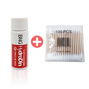 밴드골드 하이드로딘 (빨간약) 하이드로겔 창상피복재 16ml + 도담면봉 100개입 세트, 1개