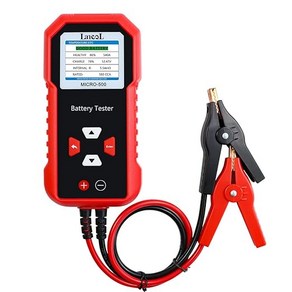 마이크로500 +파우치 한글판 12V 자동차 배터리 테스터기 MICRO-500 mico-200 po 신형, 1개