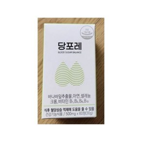 모어트루 당포레 혈당 영양제 500mg x 60정 / 바나바잎 추출물 (2개월분), 30g, 1개