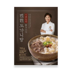 이종임의 쫄깃스지 진한 도가니탕, 700g, 10개