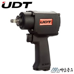 UDT 에어공구 에어임팩트렌치 권총형 임팩렌치 UD-1060 경량형 3/8SQ, 1개