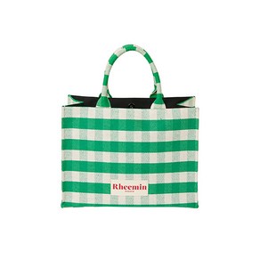 [리민] RHEEMIN Peak Check TOTE - GREEN