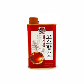 Yotta부드럽고 고소한 국산 참기름 캔 타입 400ml 오일, 1개