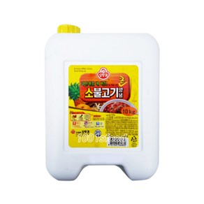 오뚜기 소불고기 큰양념 10kg, 1개