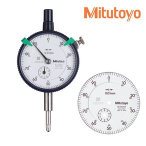 미쓰도요 Mitutoyo 미츠토요 다이얼 게이지 비교측정기 표준 신형 10mm 2046A, 2046A 10mm, 1개