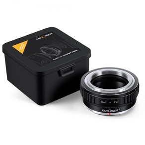 KnF M42-FX 렌즈 어댑터 M42 마운트 렌즈 - 후지 X 바디 (뒤캡옵션) M42 Lens to Fuji X adapter (FX cap option)