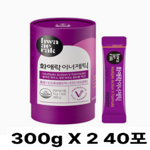 정관장 화애락 이너제틱 정품 여성 갱년기 영양제 홍삼 스틱 젤리 선물 HD 정관장화애락, 600g, 1개