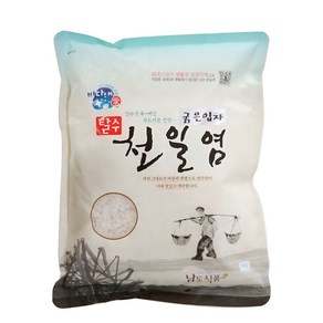 남도식품 신안 천일염 1kg 간수가쏙빠진 굵은소금