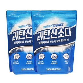 슈가버블 과탄산소다 1kg x2, 2개