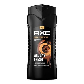 AXE 액스 샤워젤 올데이 프레쉬 다크 템테이션 400ml, 1개