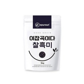 이잡곡이다 24년 햇 국산 찰흑미 5kg, 1개