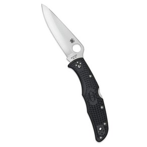 Spyderco (스파이달코) 엔듀라 4 블랙 블레이드 C10PBK []