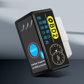 ELM327 파워스위치 V1.5 차량진단 OBD2 스캐너 DPF관리 자동차스캐너 미션오일온도 인포카