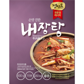 정성온 소내장탕 600g 박스상품, 24개