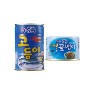 유동 자연산 골뱅이 140g+고등어 400g 묶음할인행사, 1세트