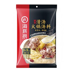 하이디라오 브로스 플레이버 핫 포트 시즈닝 110g BROTH FLAVOR HOT POT SEASONING, 1개