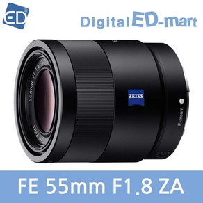 [소니정품] FE 55mm F1.8 ZA 렌즈 (후드포함) +MCUV필터+포켓융 / ED, 01 FE 55mm F1.8 ZA 렌즈 (후드포함)