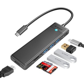 오리코 USB 3.0 허브 PD100W Type-C 4K HDMI 멀티포트 허브