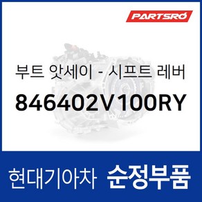 기어 부츠 (시프트 레버 부트) (846402V100RY) 벨로스터 FS