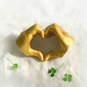 2인용 손모양 석고 모형 만들기 DIY 키트 체험, 1개