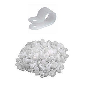 케이블 클램프 5N 9mm PVC 새들 전선 크램프 1000pcs, 1000개