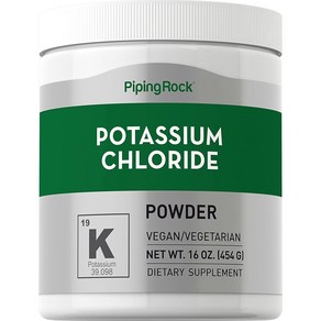 염화칼륨 정제 분말 408mg 16온스 마그네슘 고함량 1년 6개월분 Potassium, 염화칼륨 분말  16온스 마그네슘, 1개