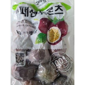 패션후르츠 1kg 냉동패션후르츠 열대과일 (베트남), 1개