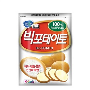 토코 빅포테이토 / 대용량 바닥 내림 중층 전천후 민물 떡밥, 1개